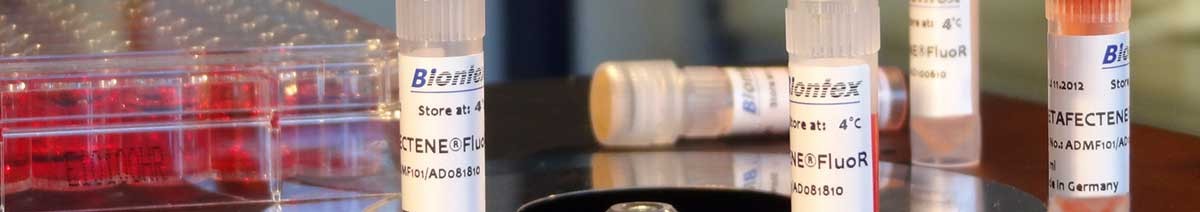 Rhodamine labeled trasnfection reagent METAFECTENE® FluoR from Biontex
