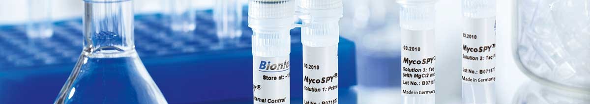 PCR Kit for detection of mycoplasmas MycoSPY from Biontex 